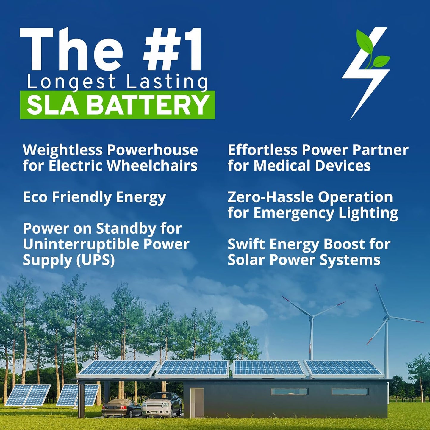 Rechargeable - 12V 10AH SLA Battery - Compatible with Electric Scooter Schwinn S180/Mongoose